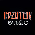 Led Zeppelin | "Insignia," Men's T-Shirt Black - Officially Licensed