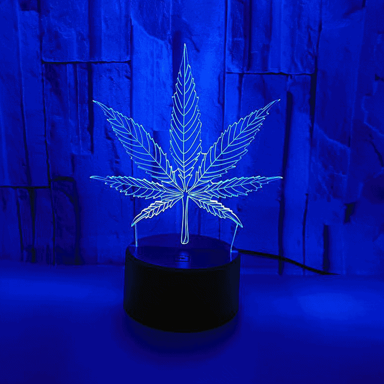 LED Table Lamp – 3D Night Light Optical Visual Illusion Main image