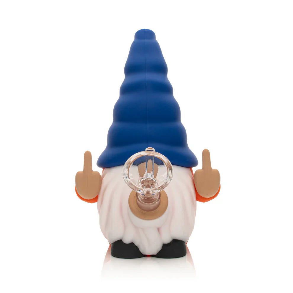 LIT® Silicone | 6" No Fux Gnome Water Pipe [TS217BOR] Secondary image