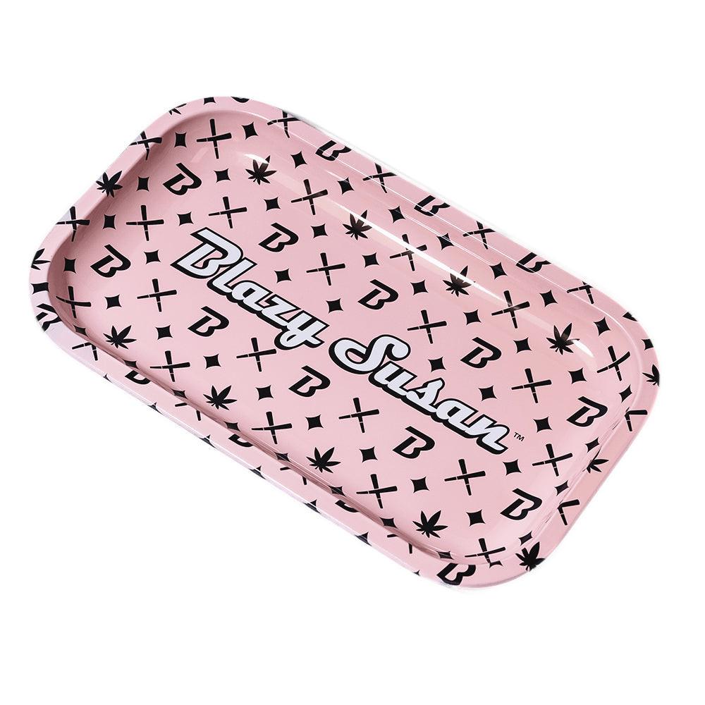 Blazy Susan | Step and Repeat Metal tray-Medium