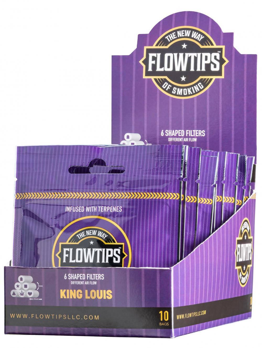 Flowtips Terpene Filter Tips - 25 ct. Bag - 10 ct. Display