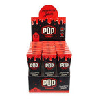 Pop Cones | 1 1/4 Pre-Rolled Cones with Flavor Tip – 6 Pack (24ct Display).