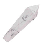 QUARTZ PIPE | WHITE TURQUOISE