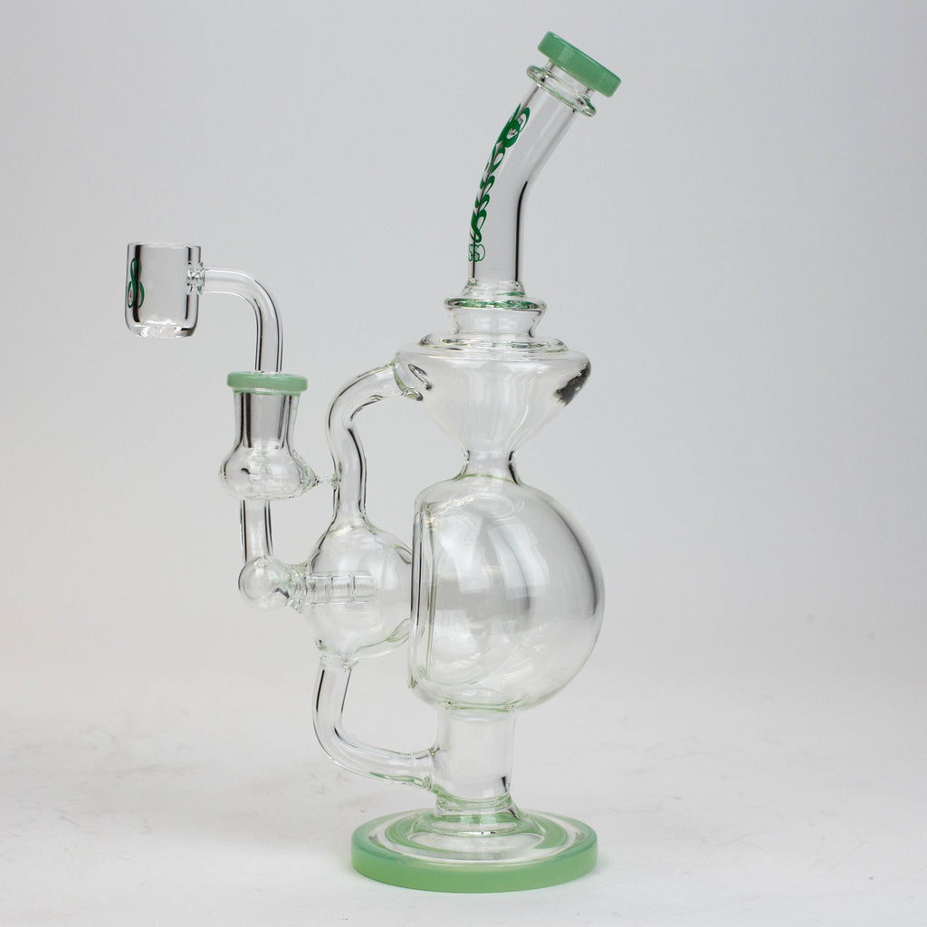 9" SOUL Glass 2-in-1 recycler bong [S2059]