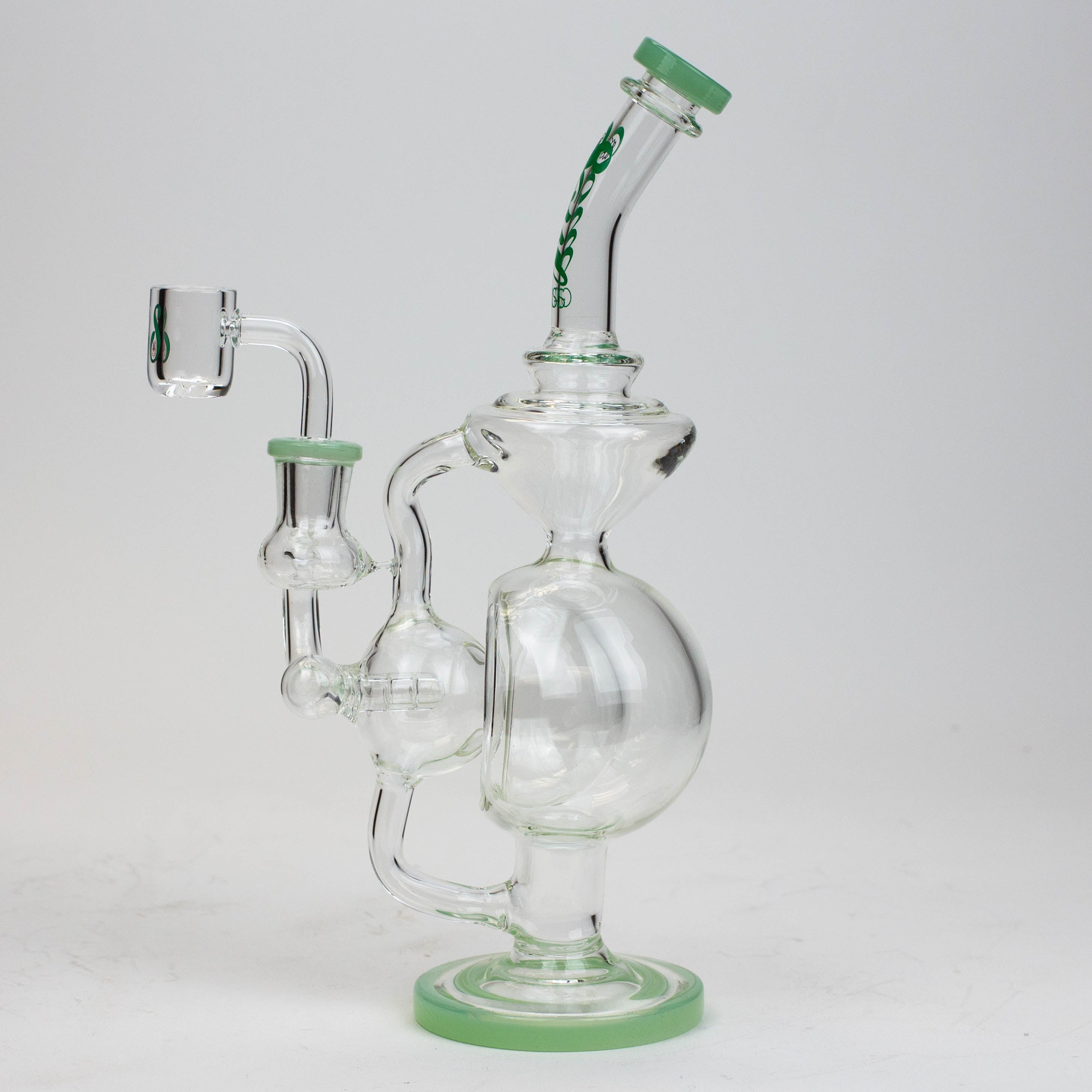 9" SOUL Glass 2-in-1 recycler bong [S2059]