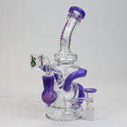 8" SOUL Glass 2-in-1 recycler bong [S2063]