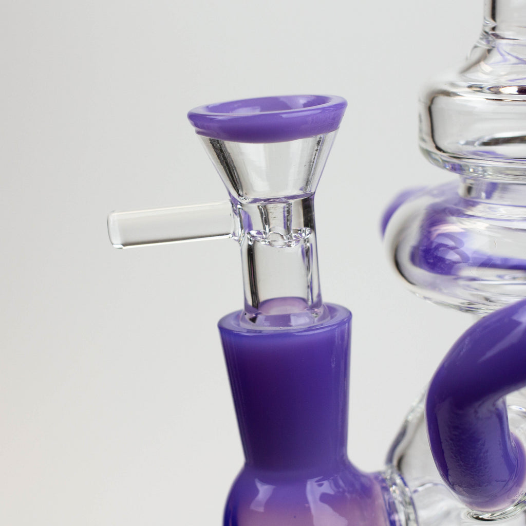 8" SOUL Glass 2-in-1 recycler bong [S2063]