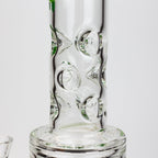 18" H2O glass water bong with triple mini shower head diffuser [H2O-5007]