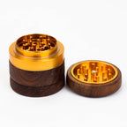 Genie 4 parts wooden cover grinder gift set