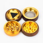 Genie 4 parts wooden cover grinder gift set