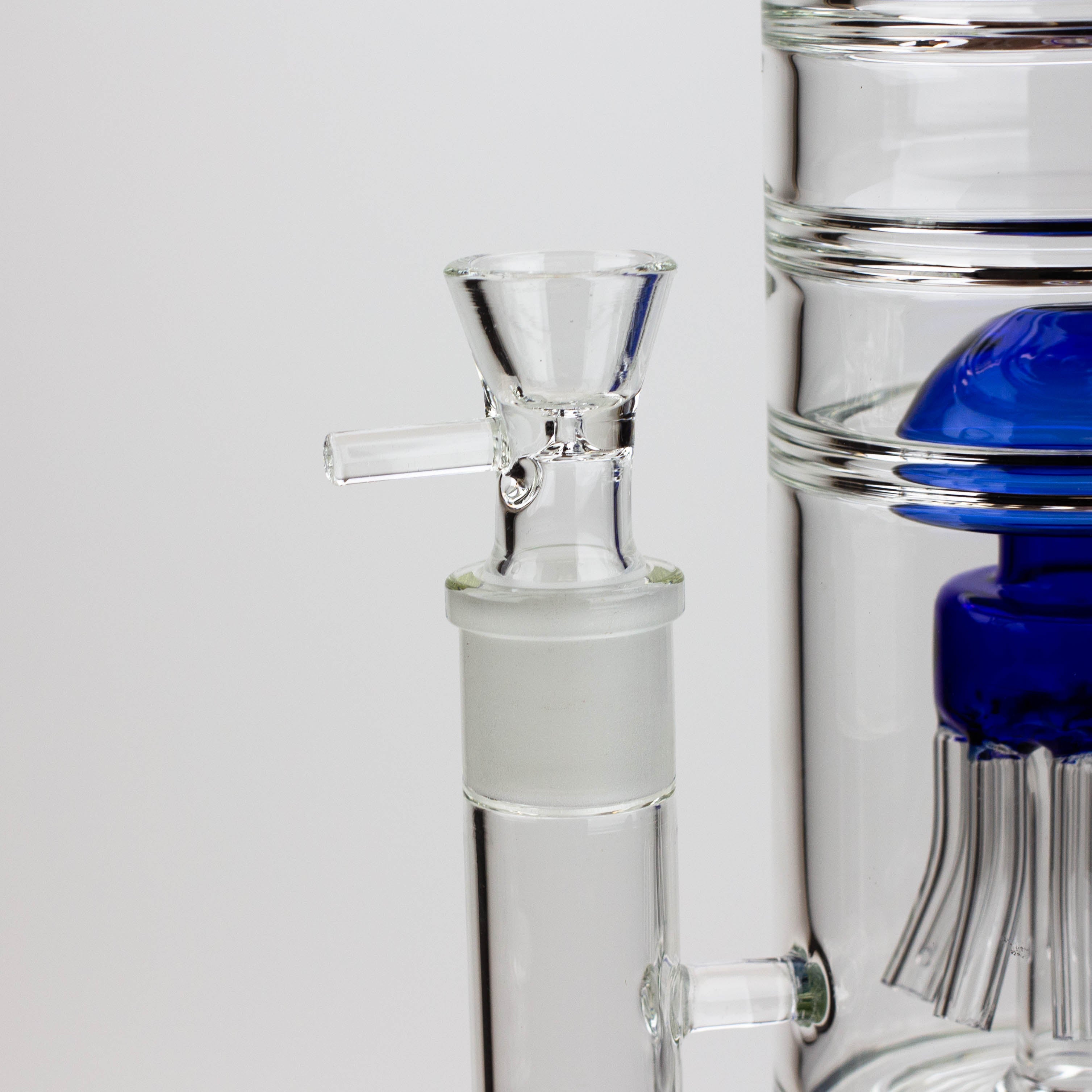 17" H2O dual diffuser glass water bong [H2O-5002] Secondary image