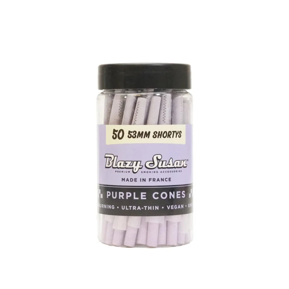 Blazy Susan | Purple shorty Cones Pack of 50 Main image