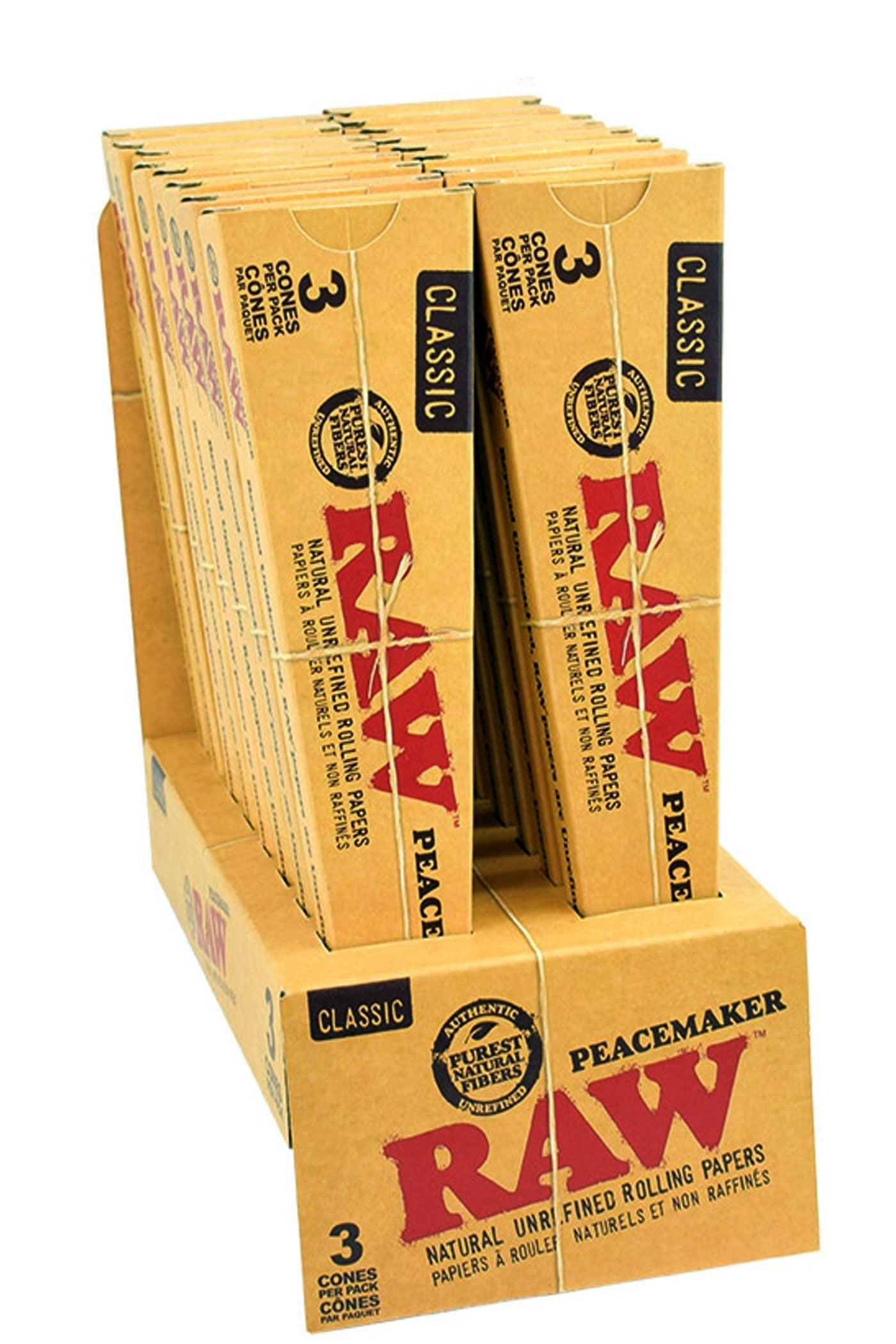 RAW CLASSIC PRE-ROLLED PEACEMAKER CONES Main image
