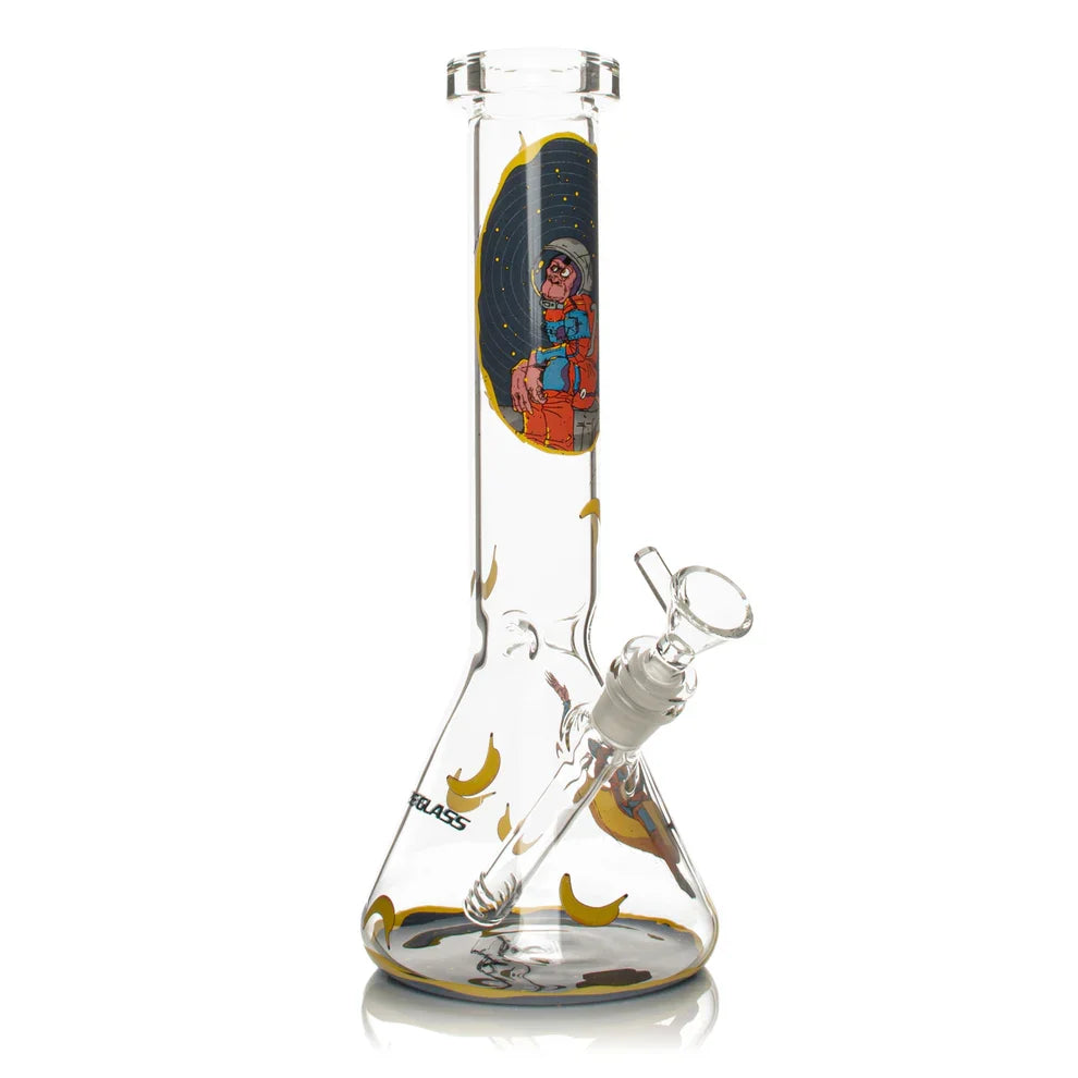 Red Eye Glass® | 12" Space Monkey Water Pipe [REG141] Main image