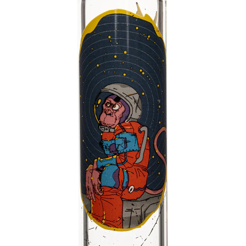 Red Eye Glass® | 12" Space Monkey Water Pipe [REG141] Secondary image