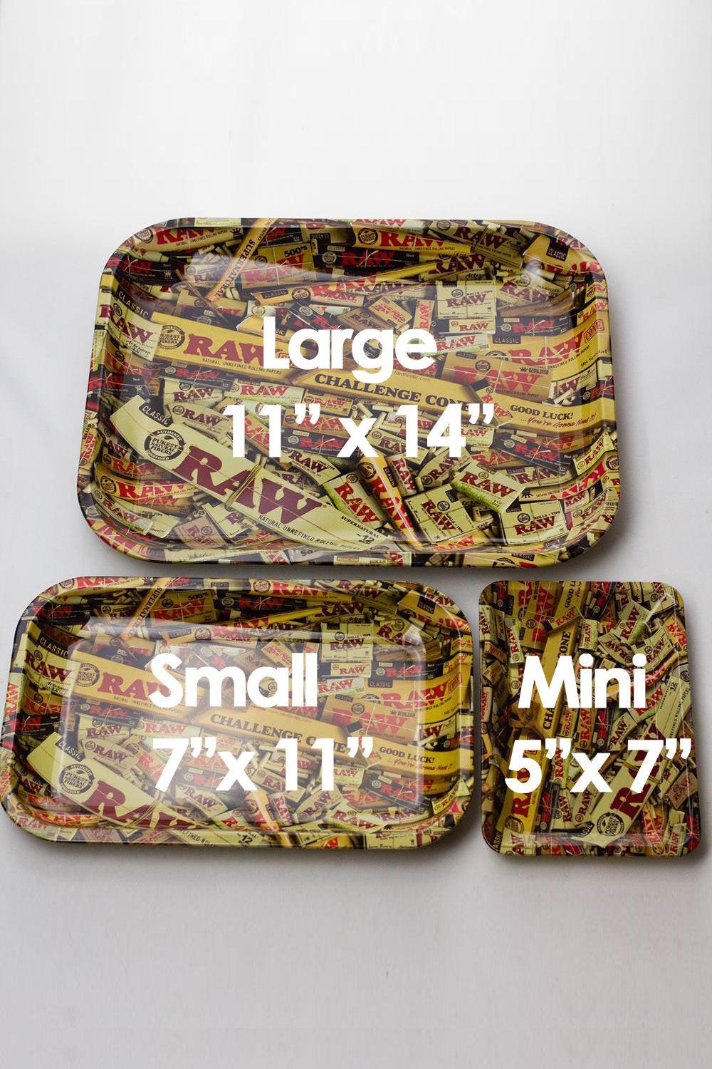 Raw Large size Rolling tray