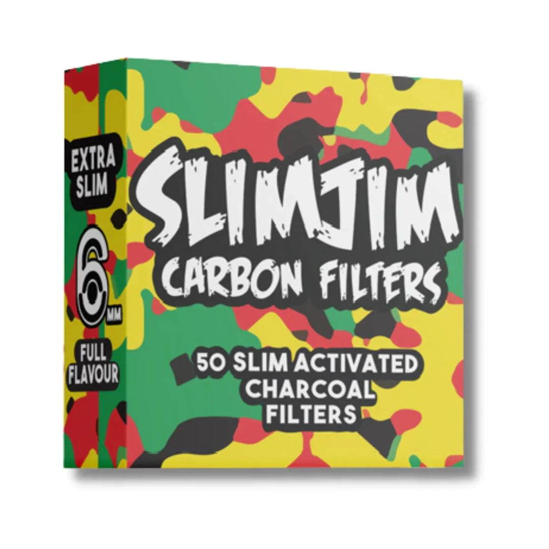 Slimjim - Camo Carbon Filters (6mm) (Pack of 10) Secondary image