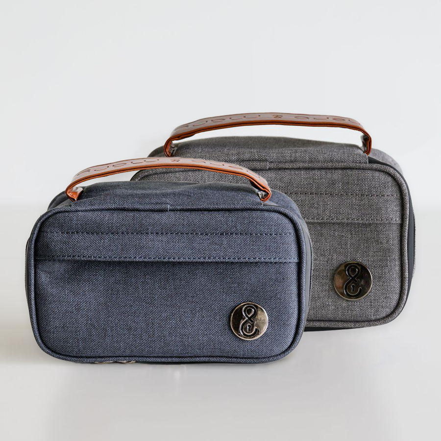 Herb & Mary | Smell Proof Accessories Storage Stash Case w/Integrated Combo Lock (Small)