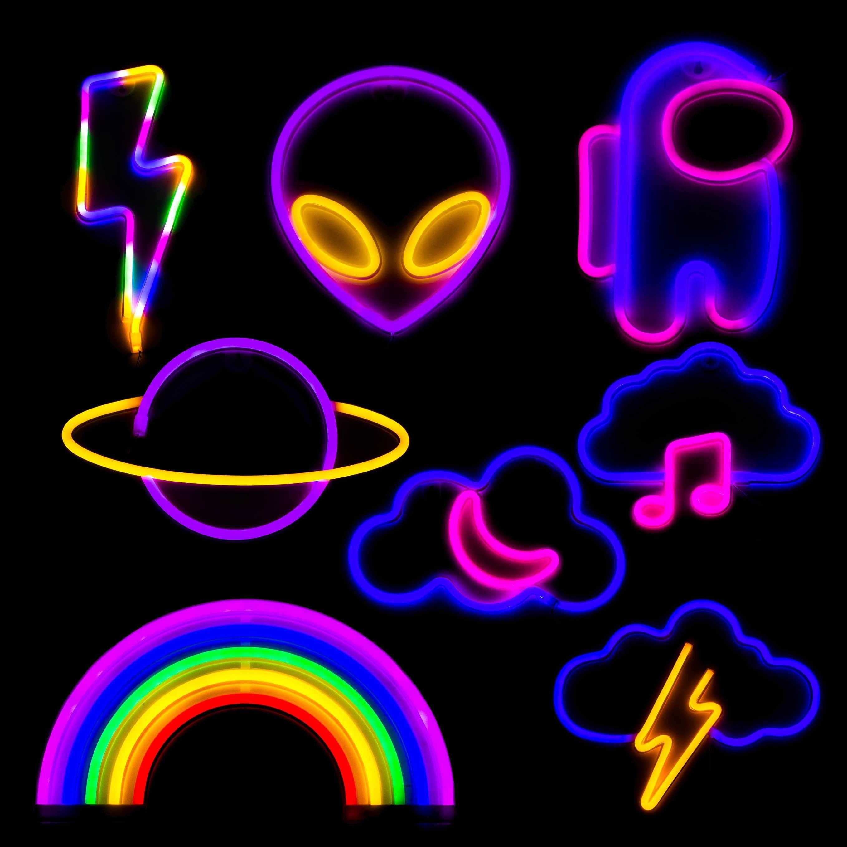 LED Neon Decoration Signs - Space Collections Main image