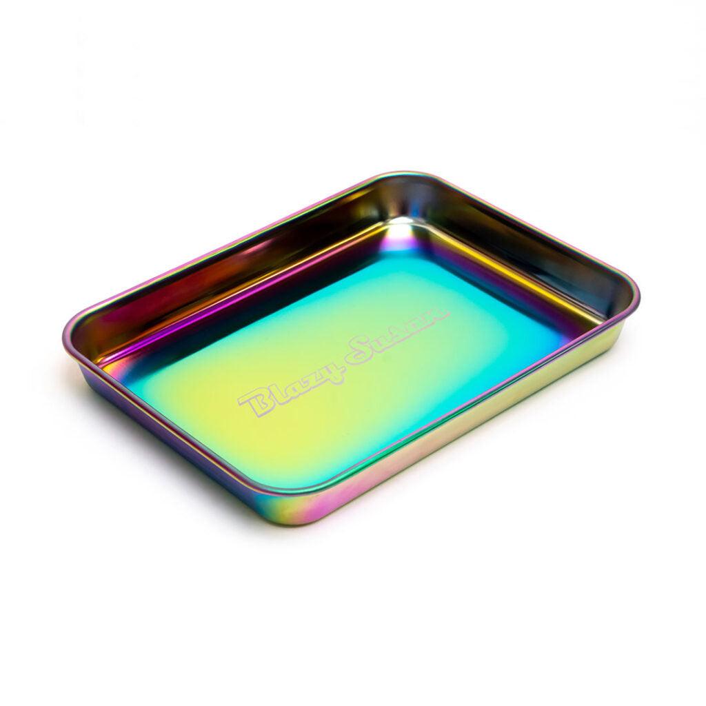 Blazy Susan | Stainless steel tolling tray Main image