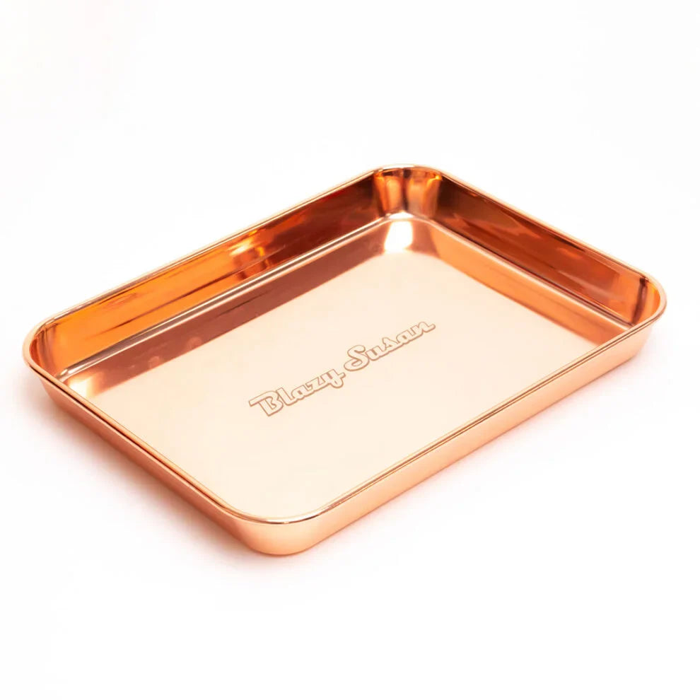 Blazy Susan | Stainless steel tolling tray Secondary image
