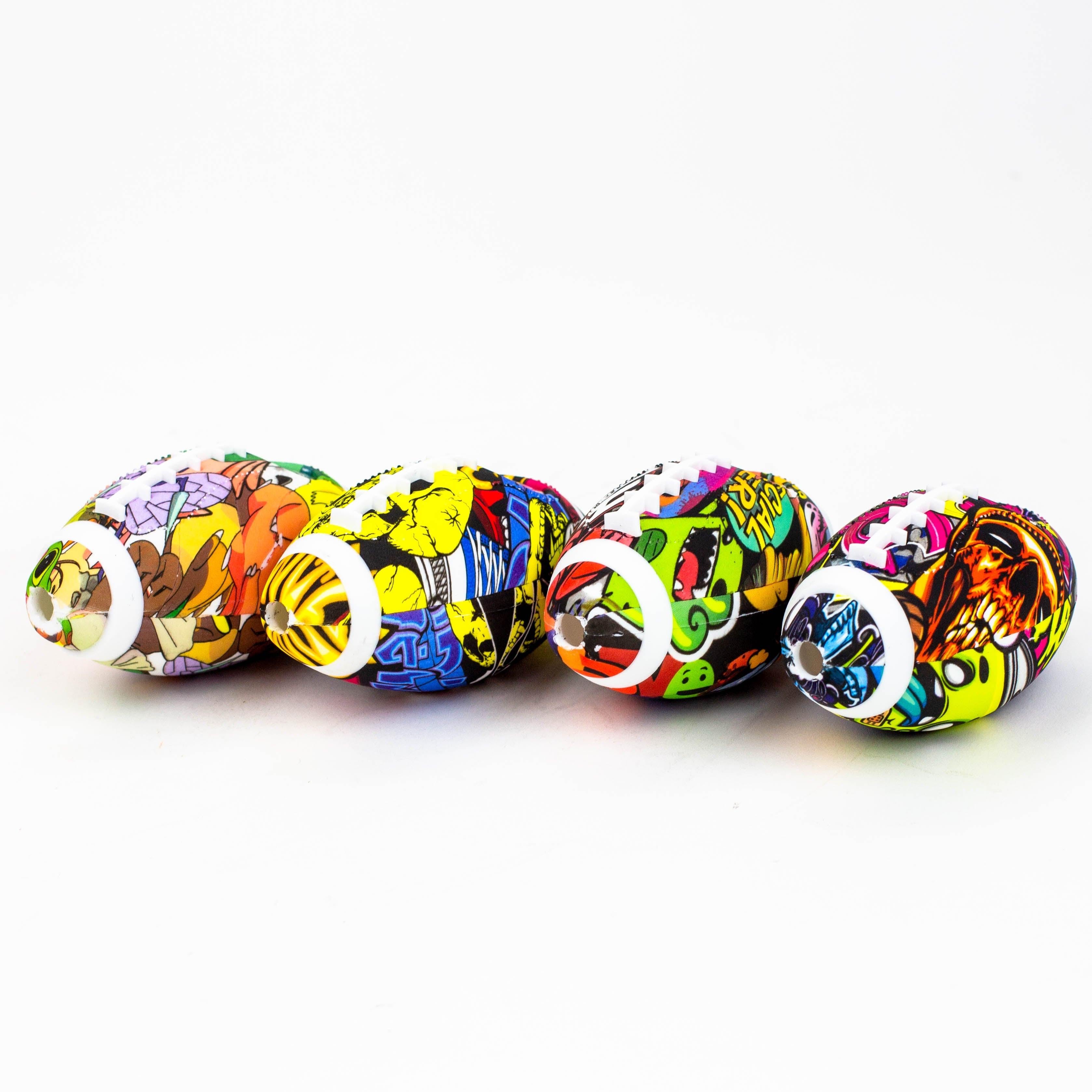 Football Silicone hand pipe Secondary image