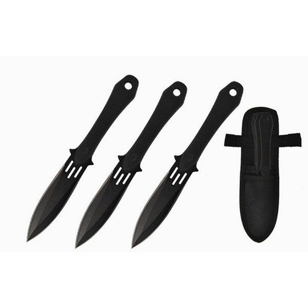 7.5″overall throwing knife, 2.5mm thickness, 3 pcs. set [T002393-3] Main image