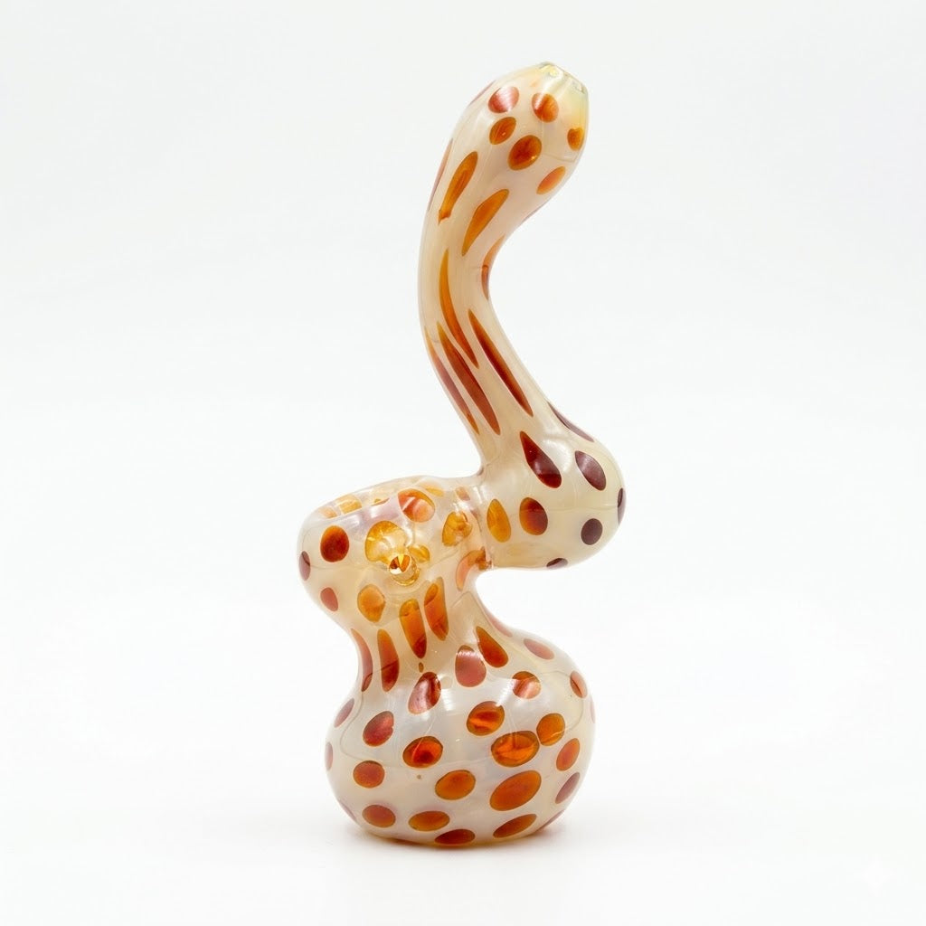 Glass mini bubbler 5" Assorted design Secondary image