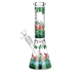 Pulsar® | 10" Chilllin flamingos Bong [WP774]