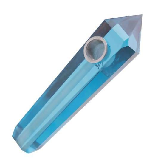 QUARTZ PIPE | BLUE CRYSTAL Main image
