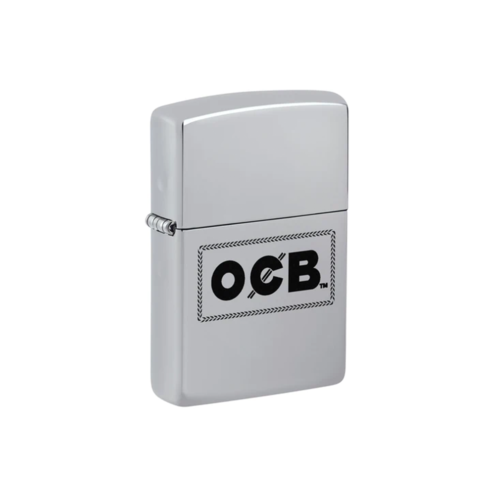 Zippo 250-109227 OCB Reg High Polish Chrome Cross Stitch Main image