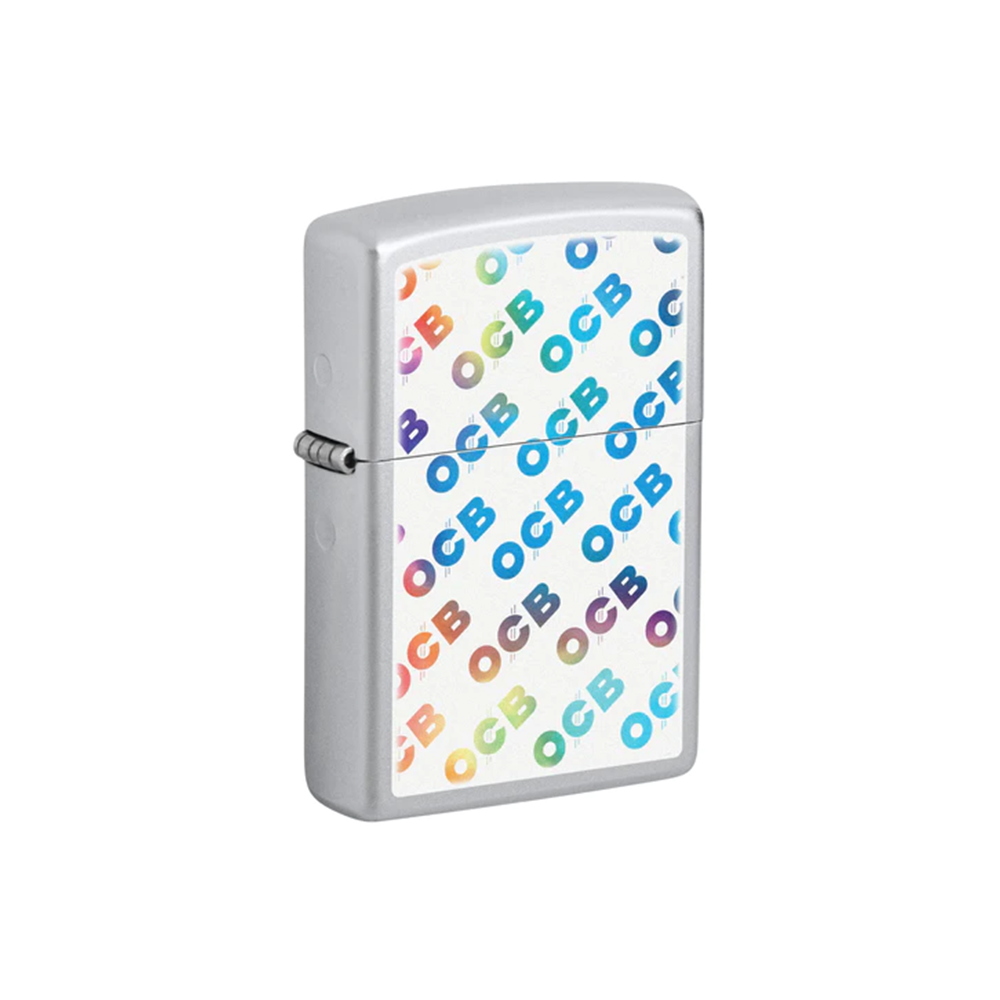 Zippo 205-110381 OCB Reg Satin Chrome Rolling Tray Rainbow Secondary image