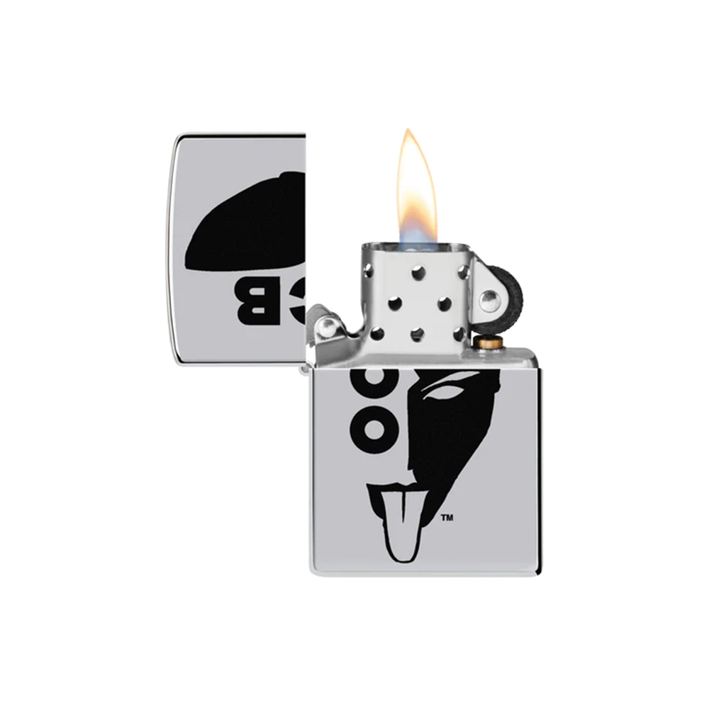 Zippo 250-109226 OCB Reg High Polish Chrome Half Face Secondary image