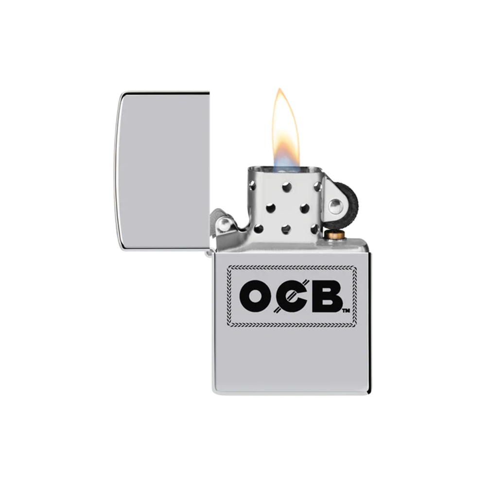 Zippo 250-109227 OCB Reg High Polish Chrome Cross Stitch Secondary image