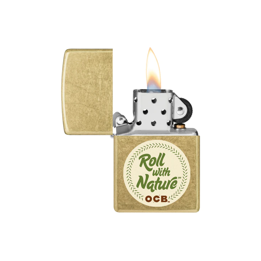 Zippo 48267-109232 OCB Reg Brass Nature Secondary image