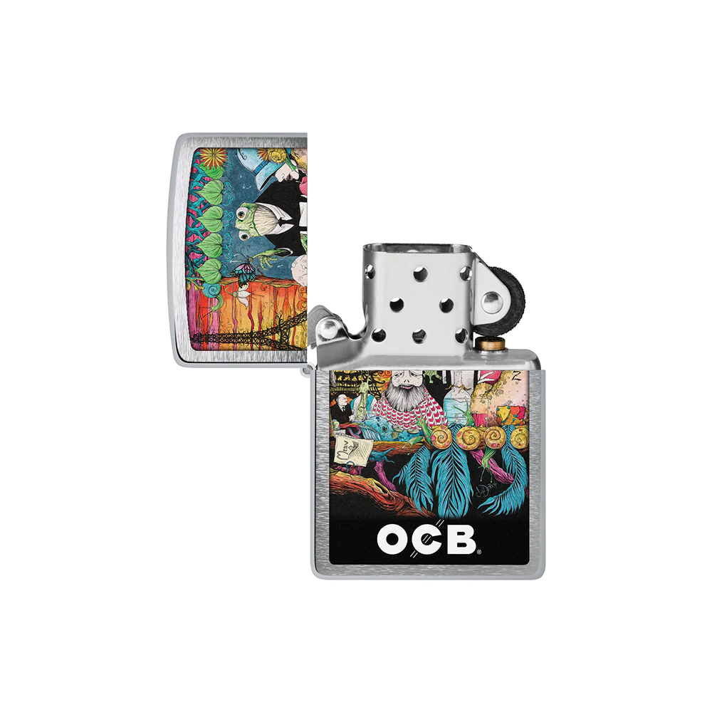 Zippo 200-110386 OCB Reg Chrome Rolling Tray Cafe Culture Secondary image