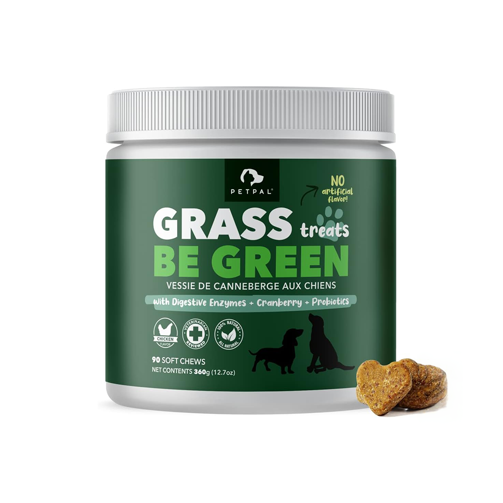 PetPal | Green Grass Urine Soft Chew Treats for Dogs Main image